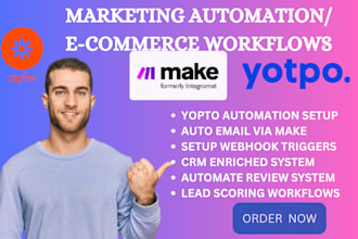 automate apollo io clay airtable zapier make com yotpo CRM workflow clay com