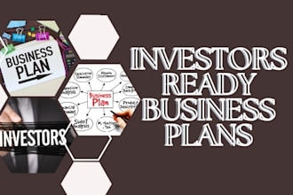 write a topnotch business plan for investors, fundraising, grants, startups, sba