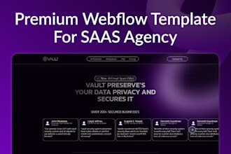design and develop personal portfolio website in webflow