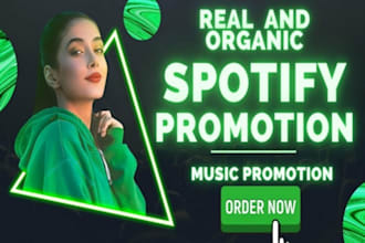 do spotify album promotion, spotify music track promotion