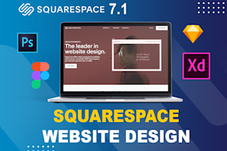 build or redesign squarespace website