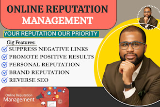 repair online reputation remove negative content reverse SEO
