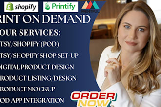 do etsy shopify print on demand store printful etsy print on demand printify