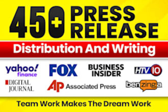 press release, press release writing, and press release distribution