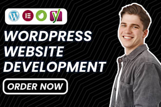 design your website as your wordpress developer