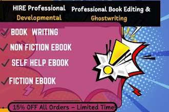 ghostwrite nonfiction ebook ghostwriter book writer self help ebook writer