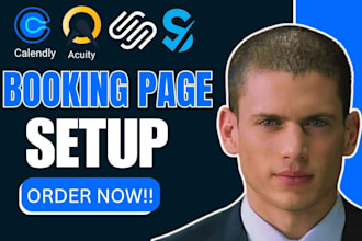 setup simplybook me acuity scheduling, calendly, vagaro booking appointment