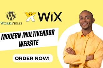 create modern multivendor or marketplace website for ecommerce