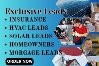 do insurance solar homeowners contractor hvac mortgage leads