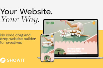 design, redesign, and customize your showit website seo ionos website