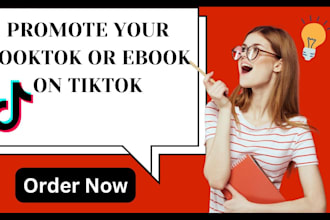 promote your booktok or ebook on tiktok