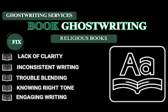 ghostwrite christain book daily devotional children fiction religious journal