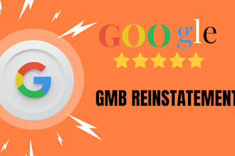reinstate and fix disabled google my business profile