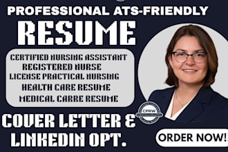 craft ats optimized healthcare resume lpn rn cna medical resume