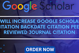 increase google scholar and backdate citation peer reviewed journal researchgate