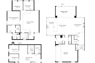 draw 2d floor plan from matterport to revit bim and autocad