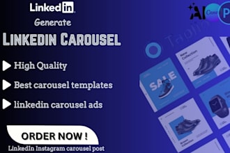 design instagram, canva linkedin carousel post template, content, infographics