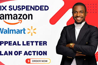 draft approved amazon walmart appeal letter, poa reinstate suspended account