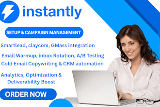do domain warmup, cold email outreach, cold email marketing on instantly ai