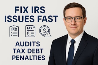 resolve irs tax issues, audits, penalties, and tax debt professionally