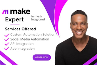 setup make com automation make com made com scenario vapi ai voice agent