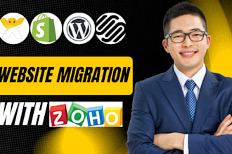 do website migrate from wordpress to zoho redesign wordpress site integration