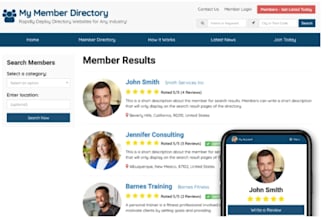 build brilliant directory website and wordpress directory website