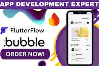 build bubble flutterflow mobile app backend firebase development ai