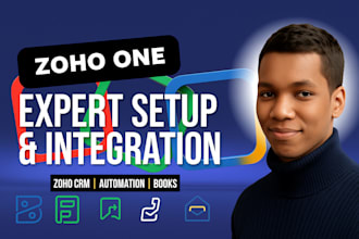 setup zoho crm books automation forms zoho expert integration