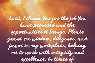 give you a prophetic word for new job, prophetic declaration, prophecy, god says