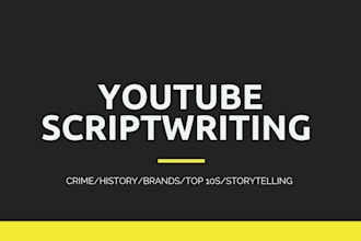 write youtube scripts for shorts and long form videos