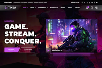 build squarespace gaming clan website esports team website gaming news website
