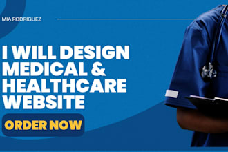 design medical website healthcare website clinic website dental website medical