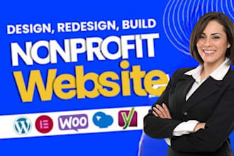 nonprofit, charity, ngo, 501c3, donation, non profit website on wordpress