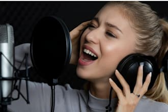 create custom female voice producer tags, beat tags, or dj drops
