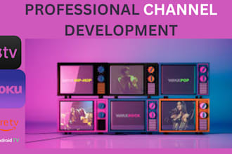 develop roku, firestick, apple TV app for your mobile apps