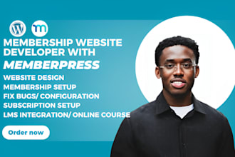 set up memberpress wordpress membership website