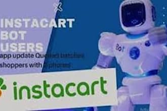 develop an ai advance instacart, uber, doordash, zifty, automation bot