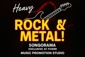 pitch your hard rock or heavy metal music to large playlist curators