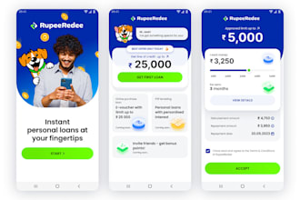 develop fintech app money transfer app crypto wallet app loan app bank app