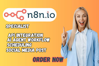 build n8n automation n8n io n8n ai agent n8n API integration