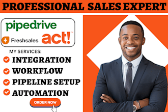 setup act crm automation suppose crm workflow fresh sales integration pipedrive