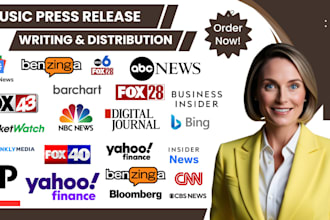 press release distribution music press release writing and music PR distribution
