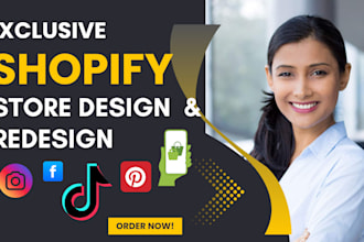 set up 7 figure shopify store design, shopify dropshipping store shopify website