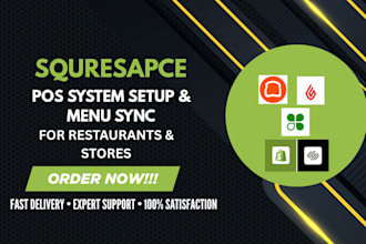 integrate or set up squarespace pos for your restaurant or online store