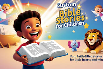 write and illustrate christian story book bible illustration bible story