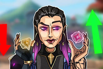 draw custom illustrated thumbnails for you