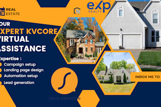 be you real estate CRM virtual assistant kvcore chime lofty set kvcore campaign