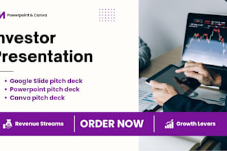 create an investor pitch deck to help you raise capital confidently