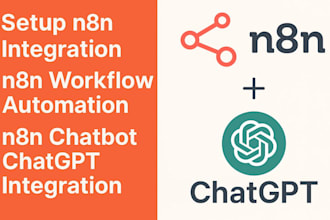 setup n8n integration n8n workflow automation n8n chatbot chatgpt integration